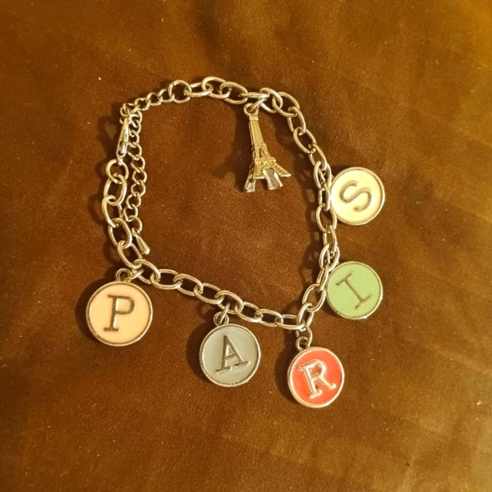 Paris France Souvenir Bracelet